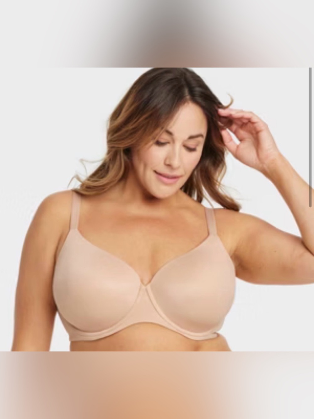 Auden Smooth Nude T-Shirt Underwire Bra